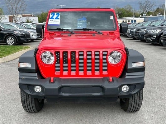 2022 Jeep Wrangler Unlimited Sport S in Knoxville, TN - Ted Russell Nissan
