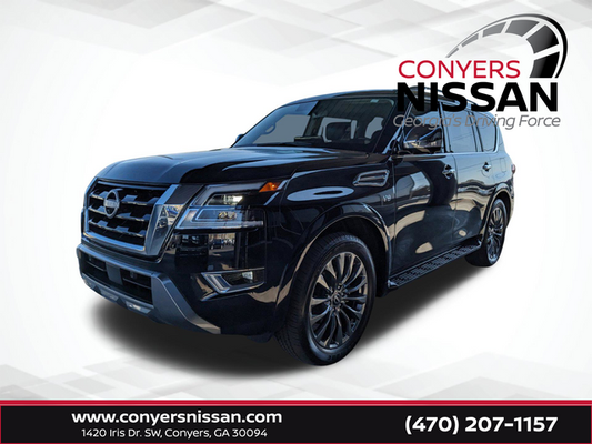 2022 Nissan Armada Platinum in Knoxville, TN - Ted Russell Nissan