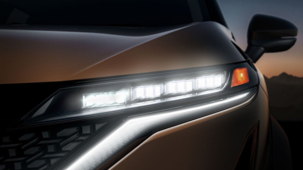 Nissan ARIYA LED headlamps | Ted Russell Nissan in Knoxville TN