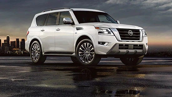 2023 Nissan Armada new 22-inch 14-spoke aluminum-alloy wheels. | Ted Russell Nissan in Knoxville TN